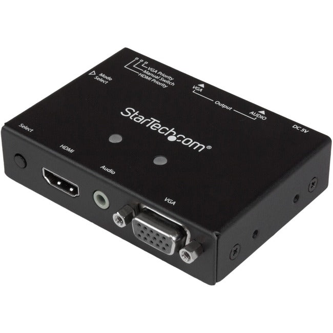 StarTech.com Audio/Video Switchbox - Cable - TAA Compliant StarTech.com Audio/Video Switchbox - Cable - TAA Compliant